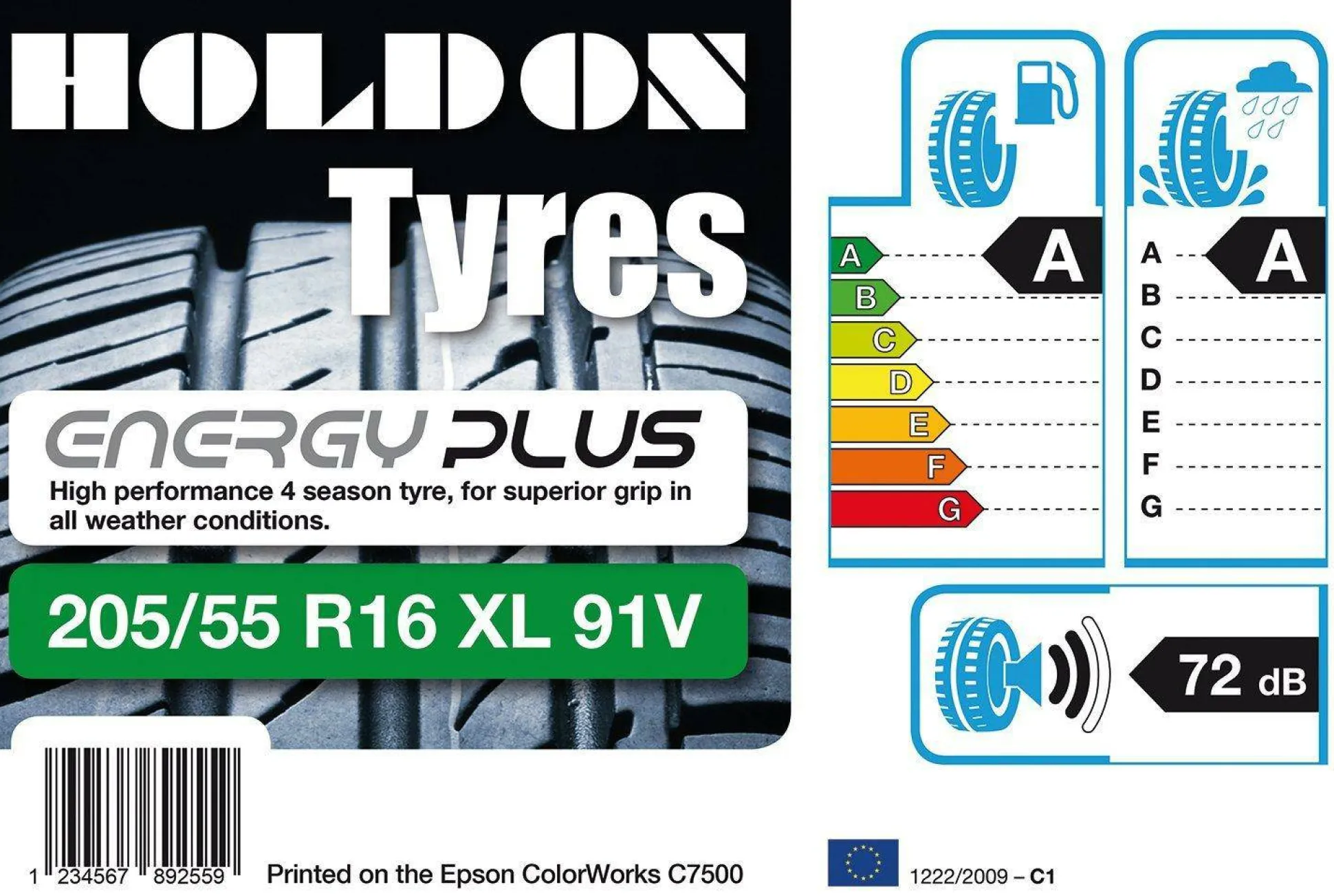 BOPP High Gloss Label