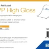 BOPP High Gloss Label - Continuous Roll: 203mm x 68m