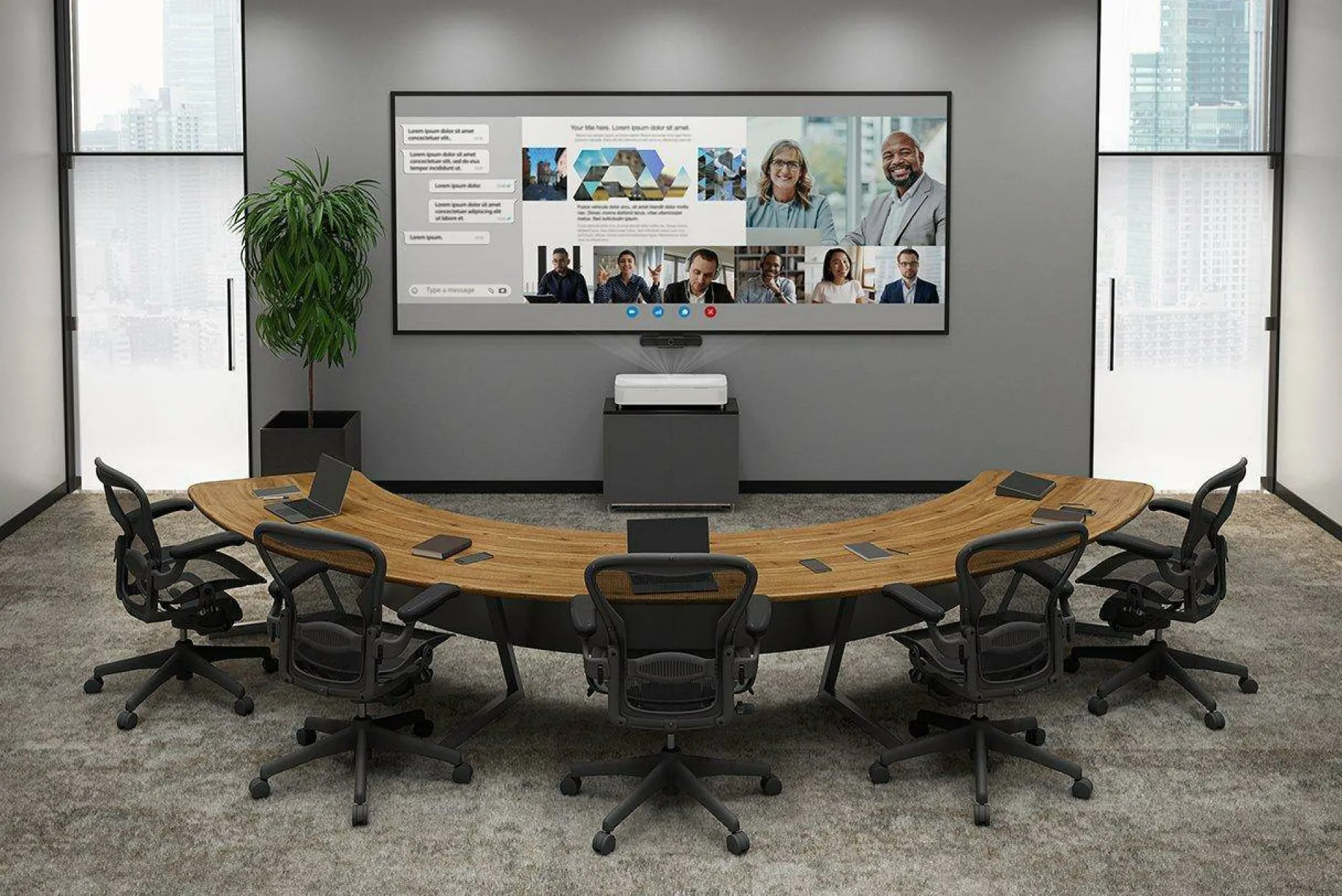 EB-810E Super-ultra-short-throw projector