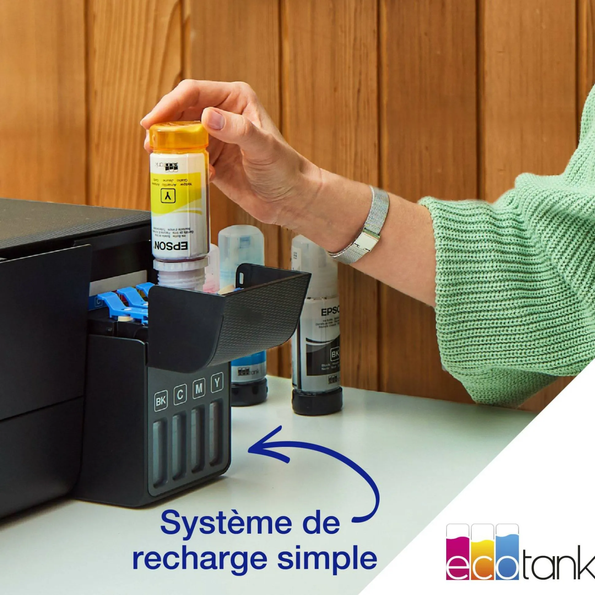EcoTank L3560 Multifunction Wi-Fi Ink Tank A4 Printer, With Up To 3 Years Of Ink Included
