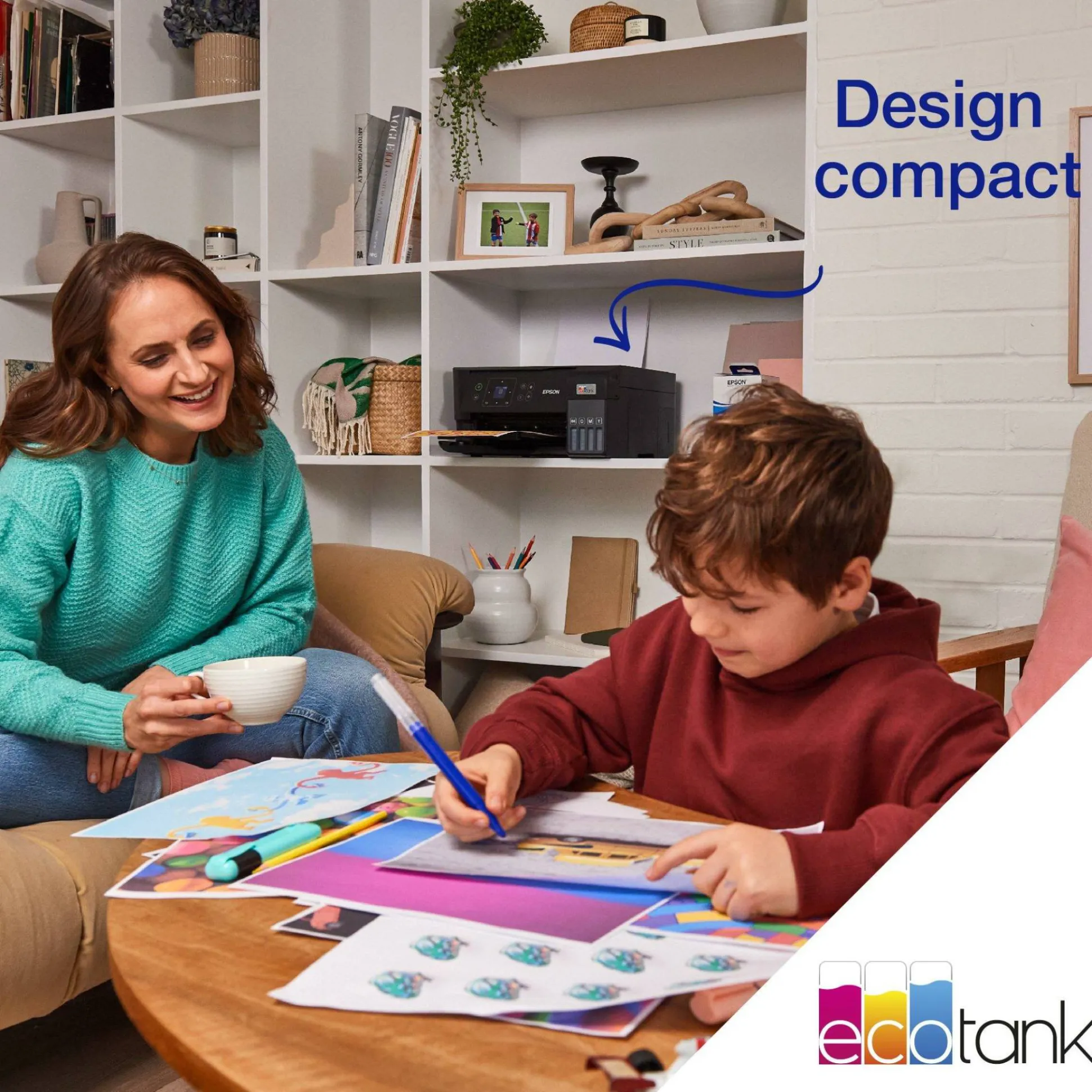 EcoTank L3560 Multifunction Wi-Fi Ink Tank A4 Printer, With Up To 3 Years Of Ink Included