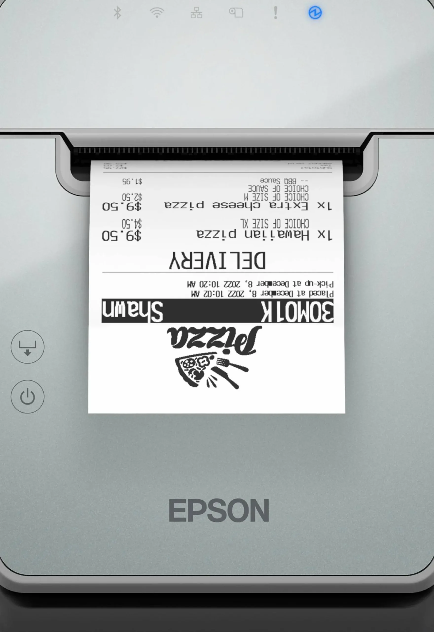 Epson TM-L100 (111): USB + Ethernet + Lightning, Black, PS, EU, Liner-Free