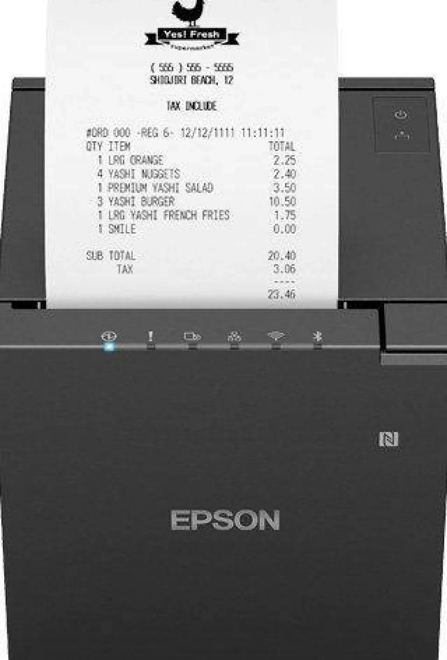 Epson TM-m30III (152): Wi-Fi + Bluetooth Model, Black, EU