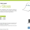 High Gloss Label, Continuous Roll, 203mm x 60m