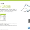 High Gloss Label, Die-Cut Roll, 76mm x 51mm, 2310 Labels