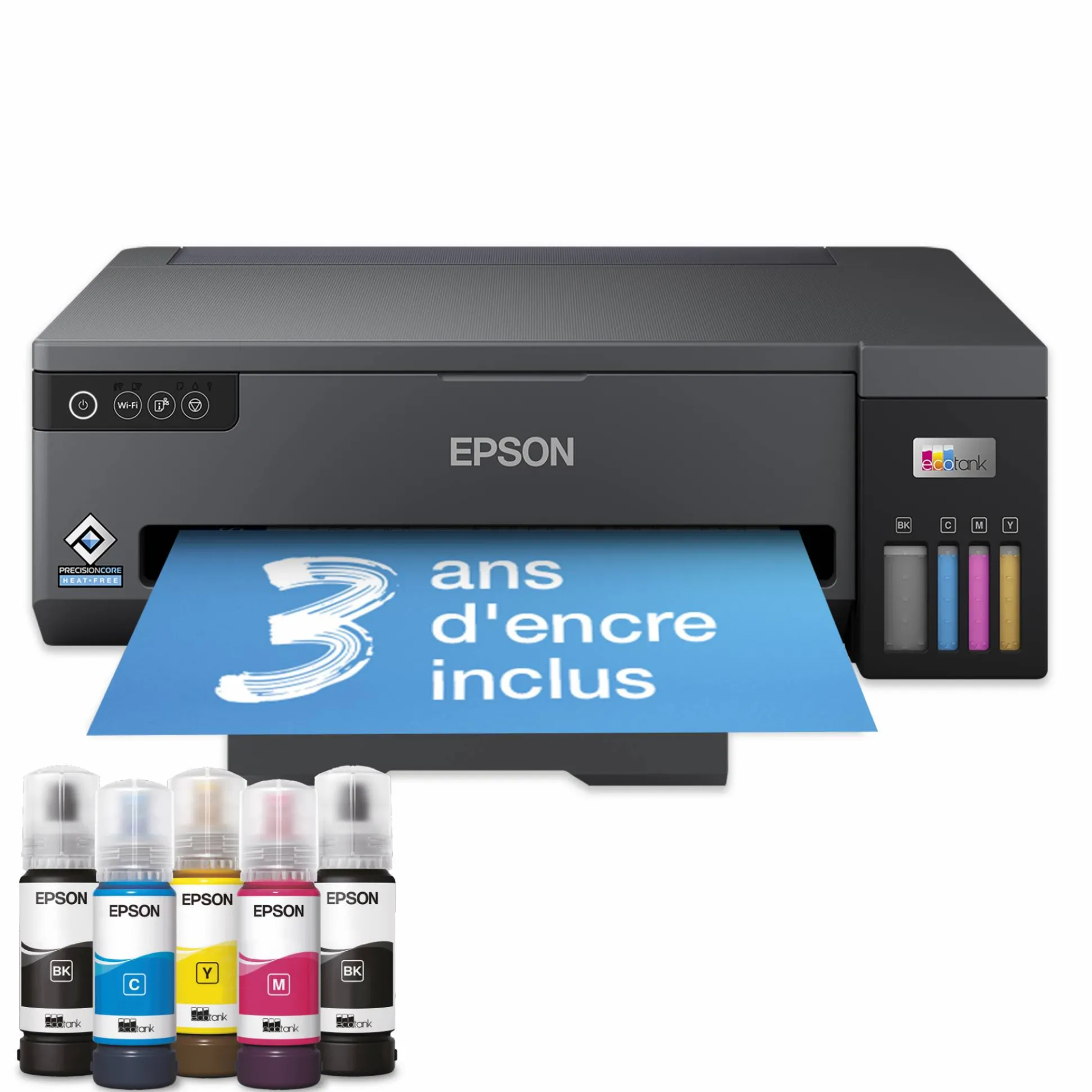 Imprimante A3 Wi-Fi EcoTank ET-14100 équipée de réservoirs d’encre, avec jusqu’à 3 ans d’encre inclus*