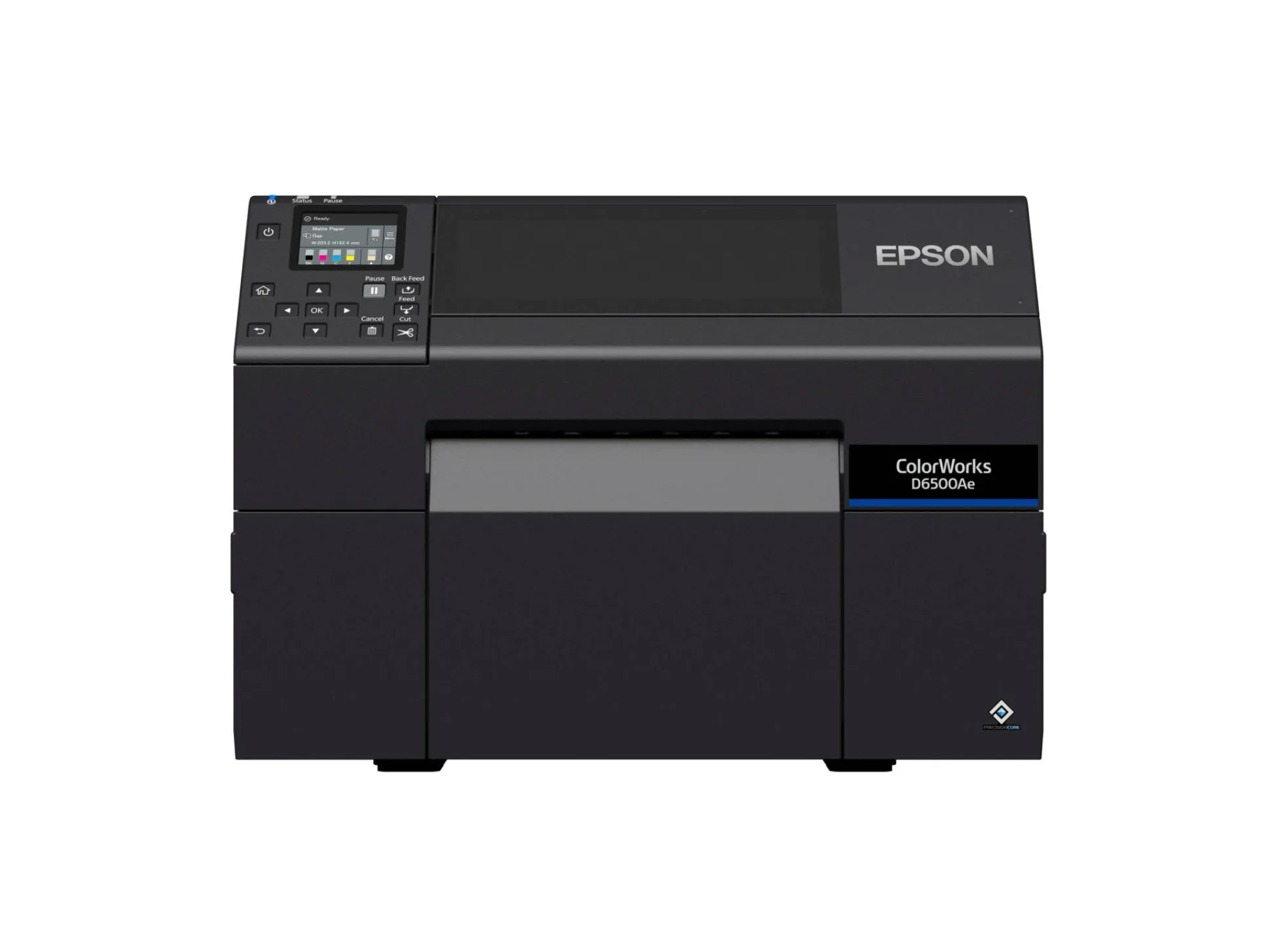 Imprimante d’étiquettes à encre à base de colorants ColorWorks D6000, étiquettes de 50 à 112 mm de large
