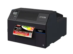 Imprimante d’étiquettes à encre à base de colorants ColorWorks D6000, étiquettes de 50 à 112 mm de large