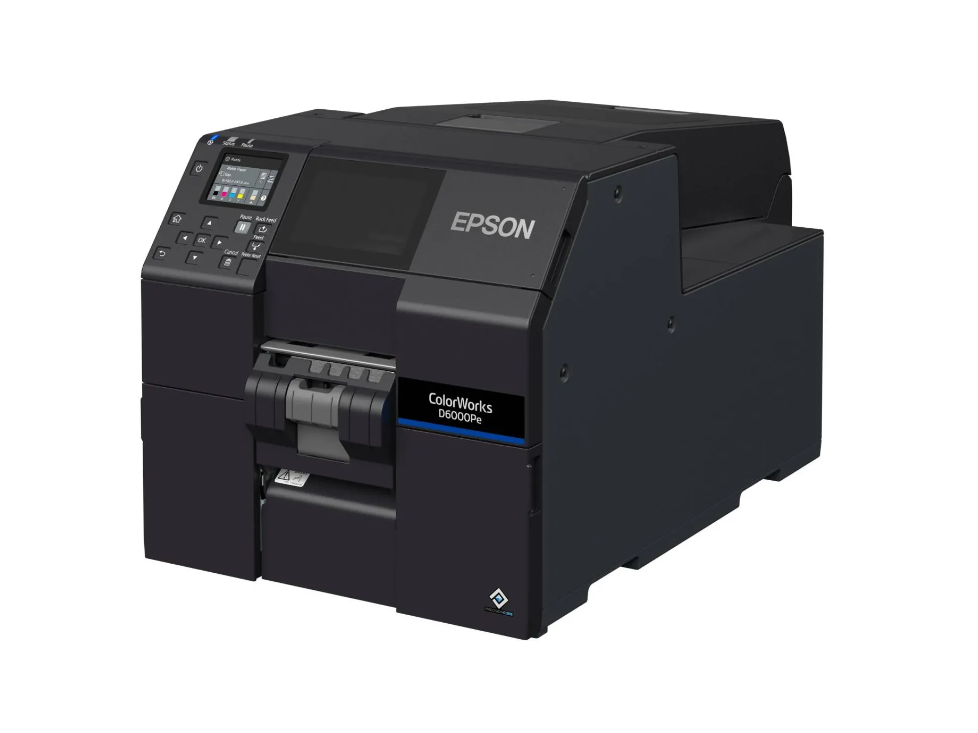 Imprimante d’étiquettes à encre à base de colorants ColorWorks D6000, étiquettes de 50 à 112 mm de large