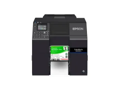 Imprimante d’étiquettes à encre à base de colorants ColorWorks D6000, étiquettes de 50 à 112 mm de large