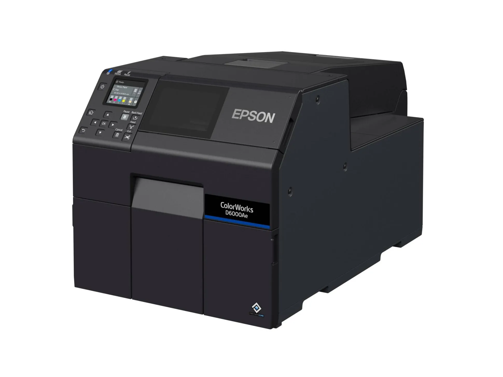 Imprimante d’étiquettes à encre à base de colorants ColorWorks D6000, étiquettes de 50 à 112 mm de large