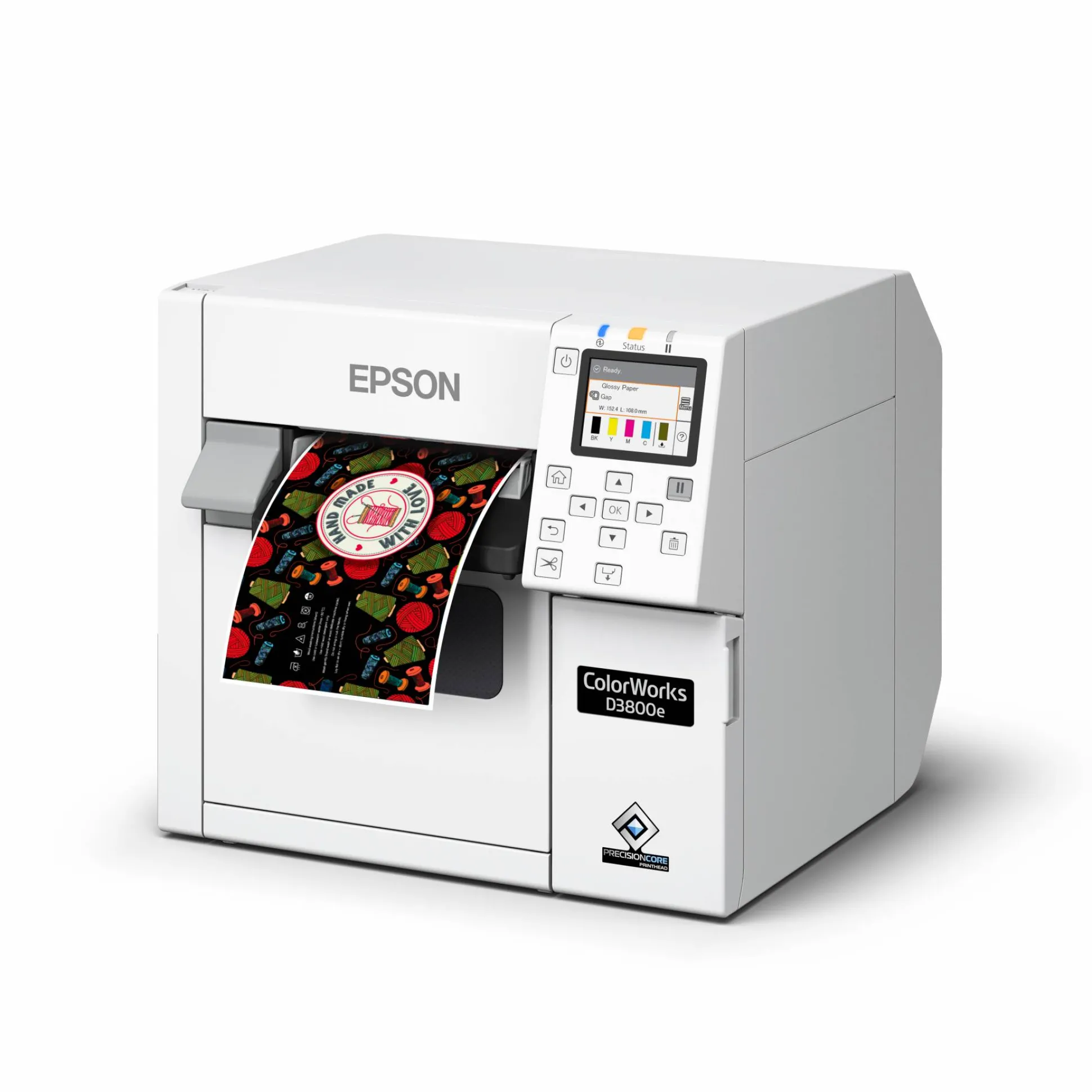 Imprimante d’étiquettes à encre à base de colorants ColorWorks D3800e