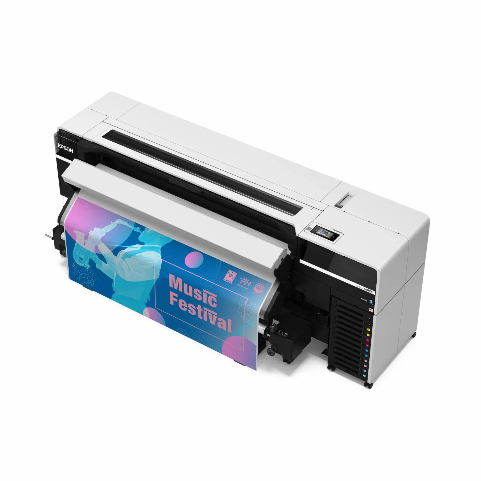 Imprimante à encre à base d’éco-solvant compacte 64 pouces avec sortie 6 couleurs SureColor S8100: