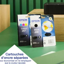 Imprimante Jet d’Encre A4 portable monofonction WorkForce WF-110W