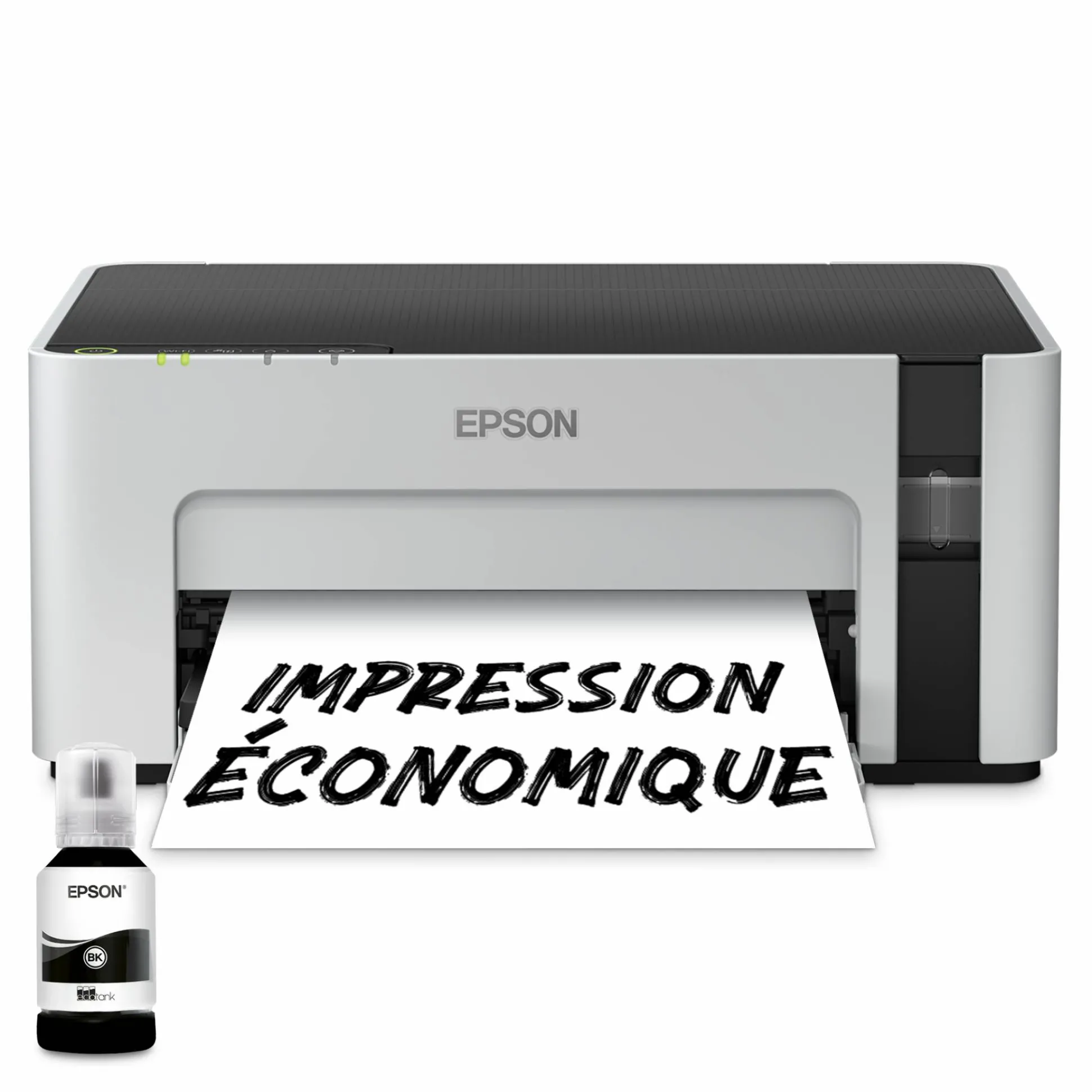 Imprimante monochrome A4 EcoTank ET-M1120 avec réservoir d’encre et Wi-Fi