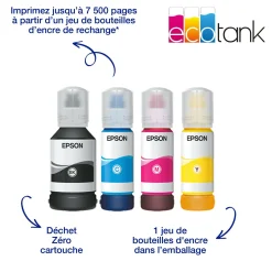 Imprimante multifonction A4 EcoTank ET-5880 avec Wi-Fi, réservoirs d’encre, scanner, copie et fax
