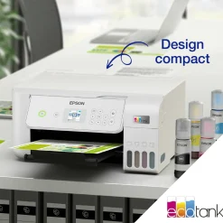 Imprimante multifonction A4 Wi-Fi EcoTank ET-2876 équipée de réservoirs d’encre, avec jusqu’à 3 ans d’encre inclus