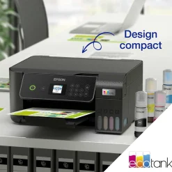 Imprimante multifonction A4 Wi-Fi EcoTank ET-2871 équipée de réservoirs d’encre, avec jusqu’à 3 ans d’encre inclus