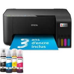Imprimante multifonction A4 Wi-Fi EcoTank ET-2864 équipée de réservoirs d’encre, avec jusqu’à 3 ans d’encre inclus