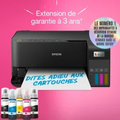 Imprimante multifonction A4 Wi-Fi EcoTank ET-2830 équipée de réservoirs d’encre, avec jusqu’à 3 ans d’encre inclus