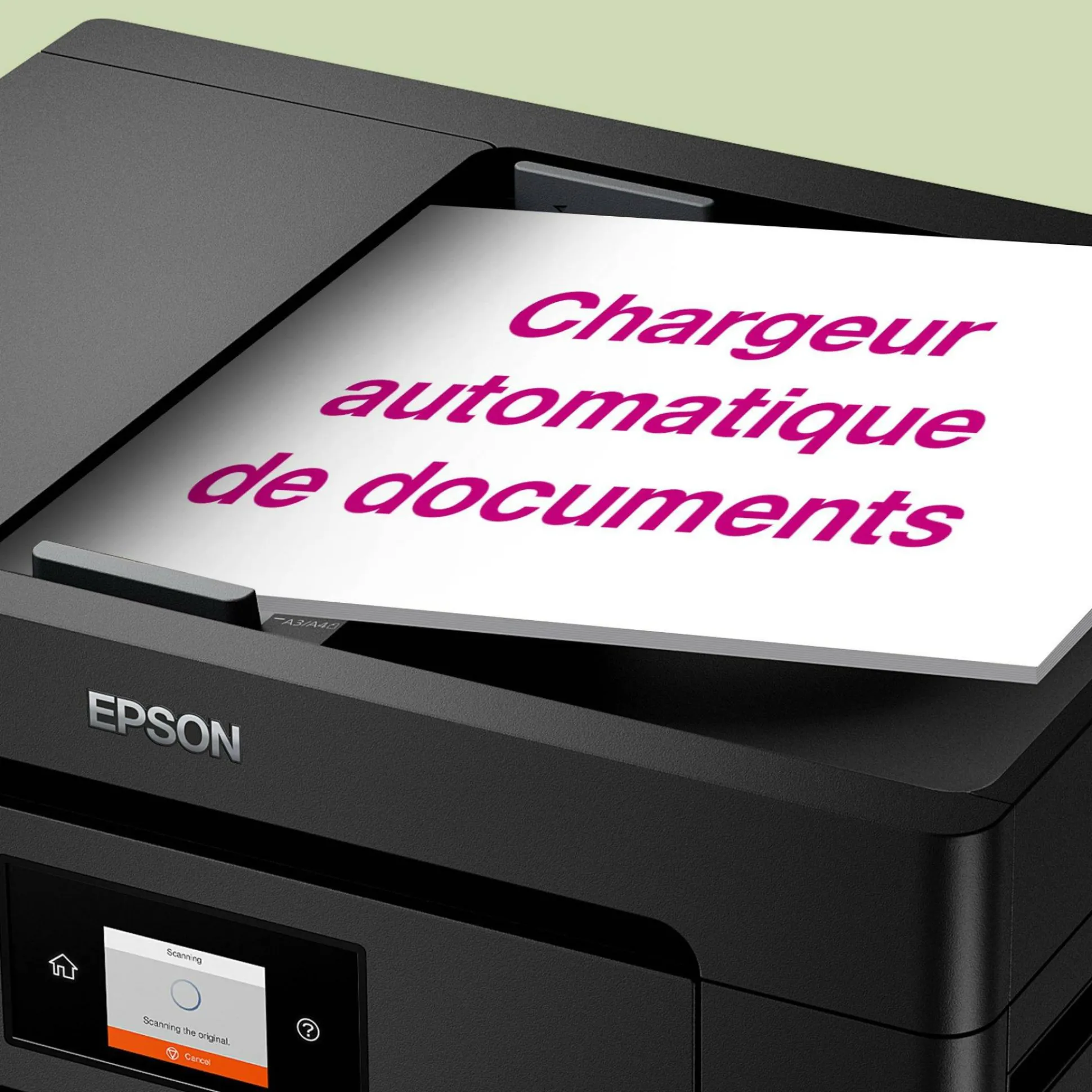 Imprimante multifonction Jet d’Encre A3 WorkForce WF-7830DTWF et 3 mois d’approvisionnement en encre offerts avec l’abonnement ReadyPrint*