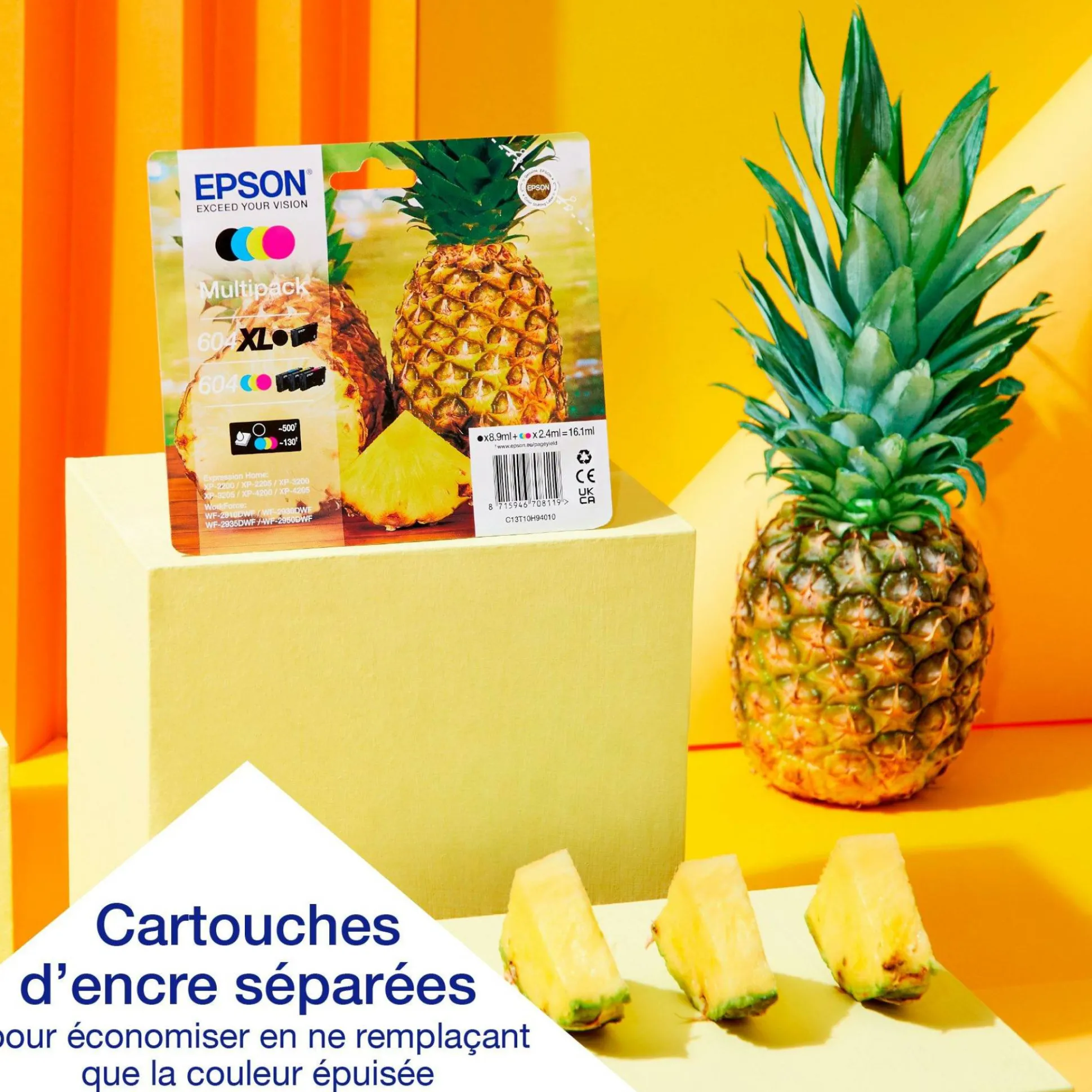 Imprimante multifonction Jet d’Encre A4 WorkForce WF-2930DWF et 6 mois d’encre offerts* avec l’abonnement ReadyPrint