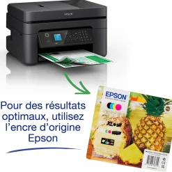Imprimante multifonction Jet d’Encre A4 WorkForce WF-2930DWF et 6 mois d’encre offerts* avec l’abonnement ReadyPrint