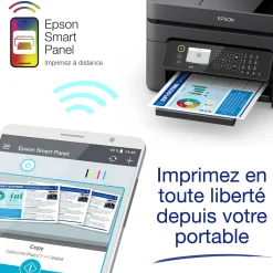 Imprimante multifonction Jet d’Encre A4 WorkForce WF-2950DWF et 6 mois d’encre offerts* avec l’abonnement ReadyPrint