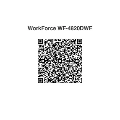 Imprimante multifonction Jet d’Encre A4 WorkForce Pro WF-4820DWF et 6 mois d’encre offerts* avec l’abonnement ReadyPrint