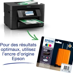 Imprimante multifonction Jet d’Encre A4 WorkForce Pro WF-4825DWF et 6 mois d’encre offerts* avec l’abonnement ReadyPrint