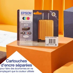 Imprimante multifonction Jet d’Encre A4 WorkForce WF-4830DTWF et 6 mois d’approvisionnement en encre offerts avec l’abonnement ReadyPrint*
