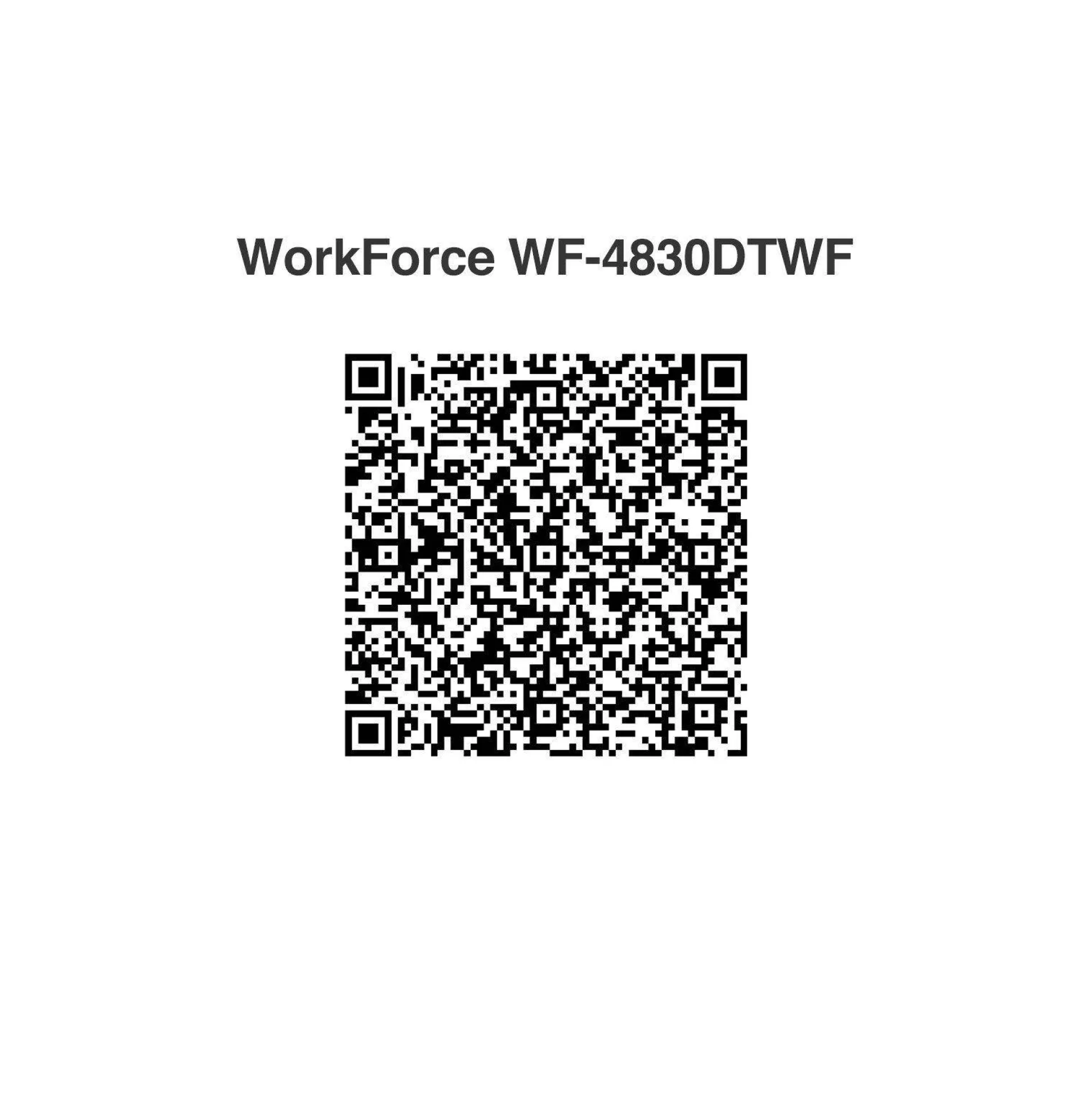 Imprimante multifonction Jet d’Encre A4 WorkForce WF-4830DTWF et 6 mois d’approvisionnement en encre offerts avec l’abonnement ReadyPrint*
