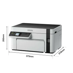 Imprimante multifonction monochrome A4 EcoTank ET-M2120 avec réservoir d’encre et Wi-Fi