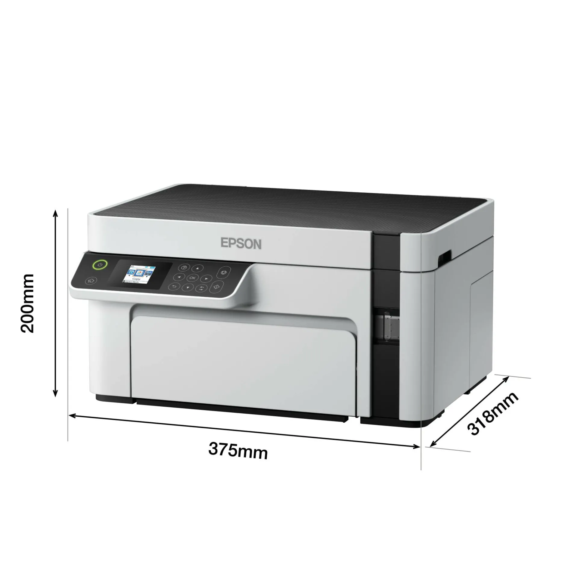 Imprimante multifonction monochrome A4 EcoTank ET-M2120 avec réservoir d’encre et Wi-Fi