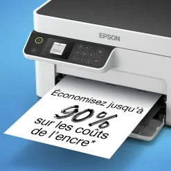 Imprimante multifonction monochrome A4 EcoTank ET-M2120 avec réservoir d’encre et Wi-Fi