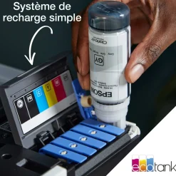 Imprimante photo A4 EcoTank ET-8500 avec réservoir d’encre et Wi-Fi