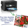 Imprimantte multifonction Jet d’Encre A4 WorkForce WF-2960DWF et 6 mois d’encre offerts* avec l’abonnement ReadyPrint