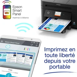 Imprimantte multifonction Jet d’Encre A4 WorkForce WF-2960DWF et 6 mois d’encre offerts* avec l’abonnement ReadyPrint