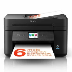 Imprimantte multifonction Jet d’Encre A4 WorkForce WF-2960DWF et 6 mois d’encre offerts* avec l’abonnement ReadyPrint