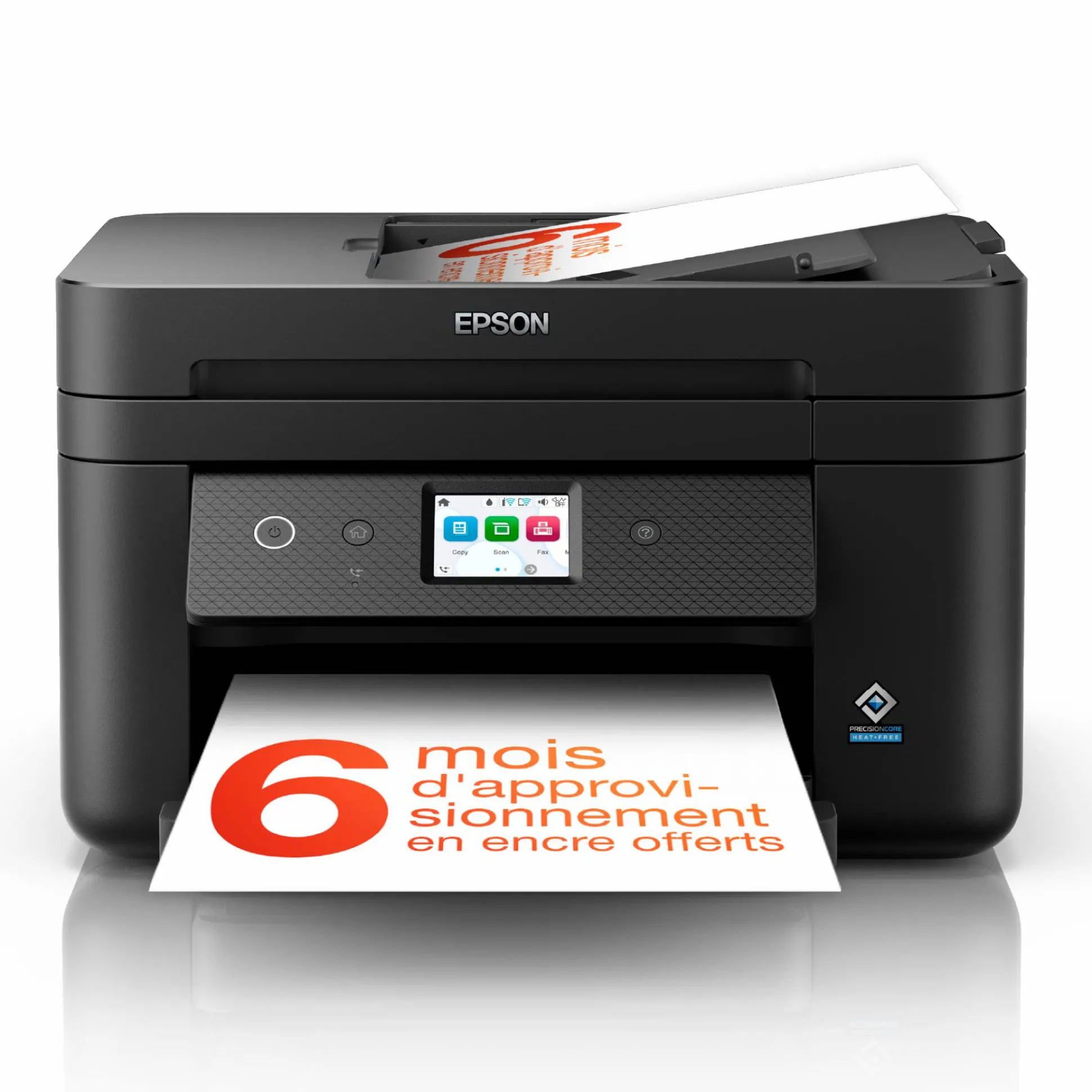 Imprimantte multifonction Jet d’Encre A4 WorkForce WF-2960DWF et 6 mois d’encre offerts* avec l’abonnement ReadyPrint