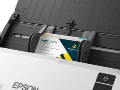 Le scanner recto verso automatique WorkForce DS-530III permet de numériser rapidement les documents professionnels