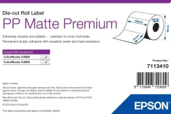 PP Matte Label Premium, Die-cut Roll, 210mm x 297mm, 184 Labels