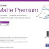 PP Matte Label Premium, Die-cut Roll, 76mm x 127mm, 220 Labels