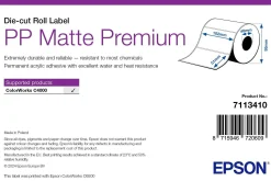 PP Matte Label Premium, Die-cut Roll, 102mm x 51mm, 535 Labels