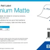 Premium Matte Label - Continuous Roll: 203mm x 60m
