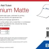 Premium Matte Ticket - Roll: 80mm x 50m