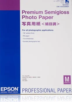 Premium Semigloss Photo Paper, DIN A2, 250g/m2, 25 Sheets