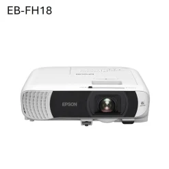 Projecteur à lampe Full HD EB-FH18, Apple AirPlay 2, Wi-Fi, 2 ports HDMI, 4 100 lumens, grande taille d’image jusqu’à 304 pouces (7,72 m)