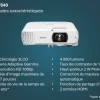 Projecteur à lampe Full HD EH-TW840, 2 ports HDMI, 4 000 lumens, grande taille d’image jusqu’à 337 pouces (8,56 m)