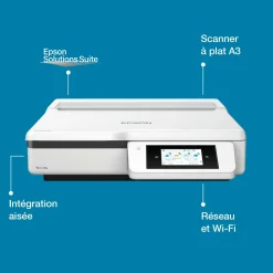 Scanner à plat A3 WorkForce DS-51000WN avec connexion réseau et Wi-Fi